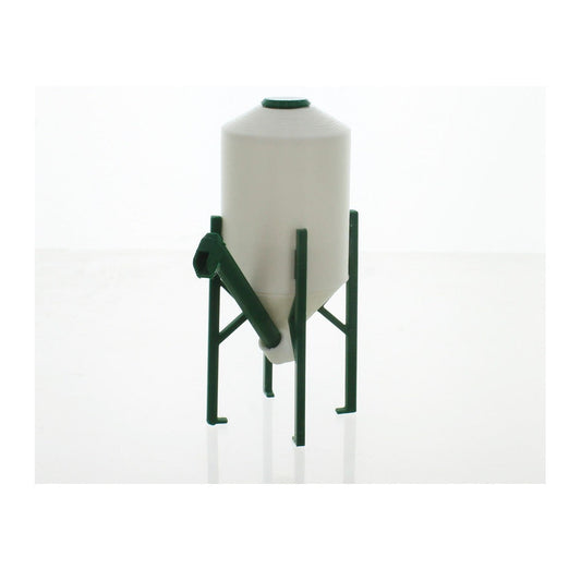 3d to scale 64 305 wt 1 64 storage bin on legs white scene prop