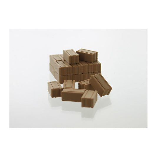 3d to scale 64 306 bn 1 64 square hay bales 8pk brown diorama detail