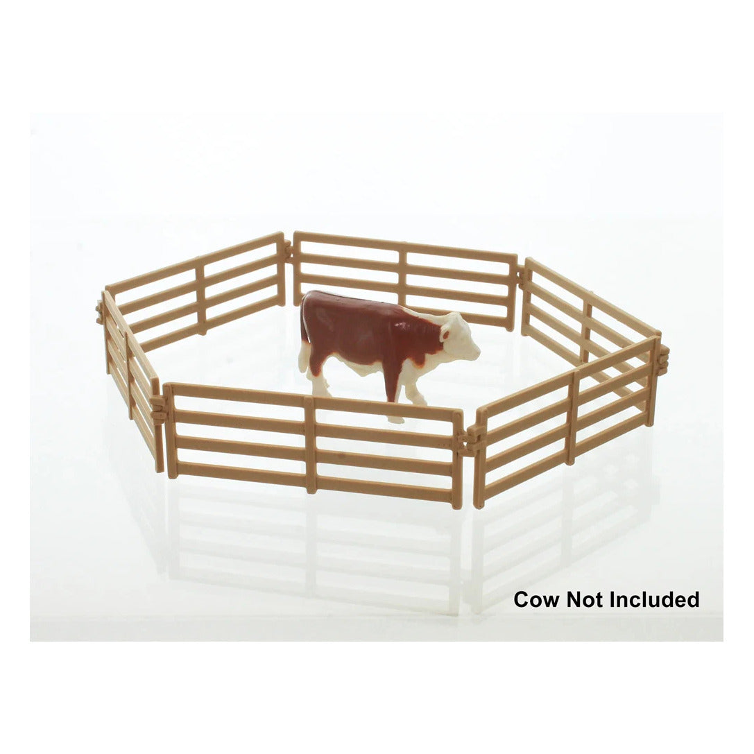 3d to scale 64 319 wd 1 64 wooden fence sections 12ft diorama prop