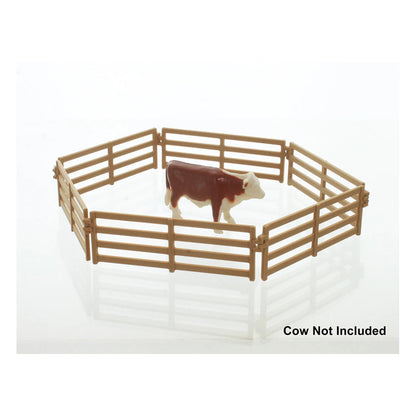 3d to scale 64 319 wd 1 64 wooden fence sections 12ft diorama prop