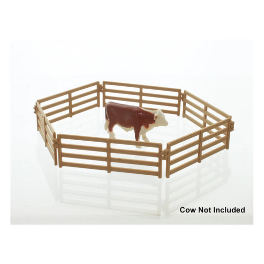 3d to scale 64 319 wd 1 64 wooden fence sections 12ft diorama prop