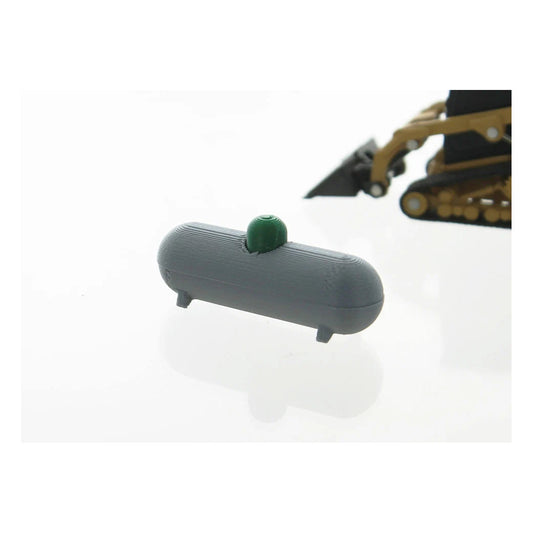 3d to scale 64 320 gy 1 64 propane tank gray miniature utility