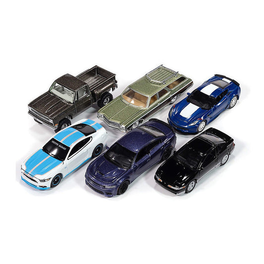 auto world 64452 b case 1 64 premium 2024 release 3b diecast car set