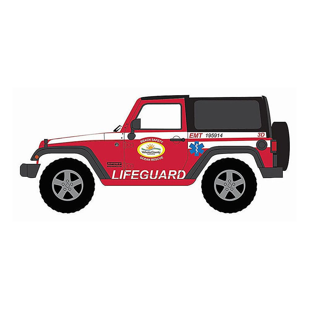 greenlight 67060 e 1 64 scale volusia county florida beach safety ocean resuce lifeguard