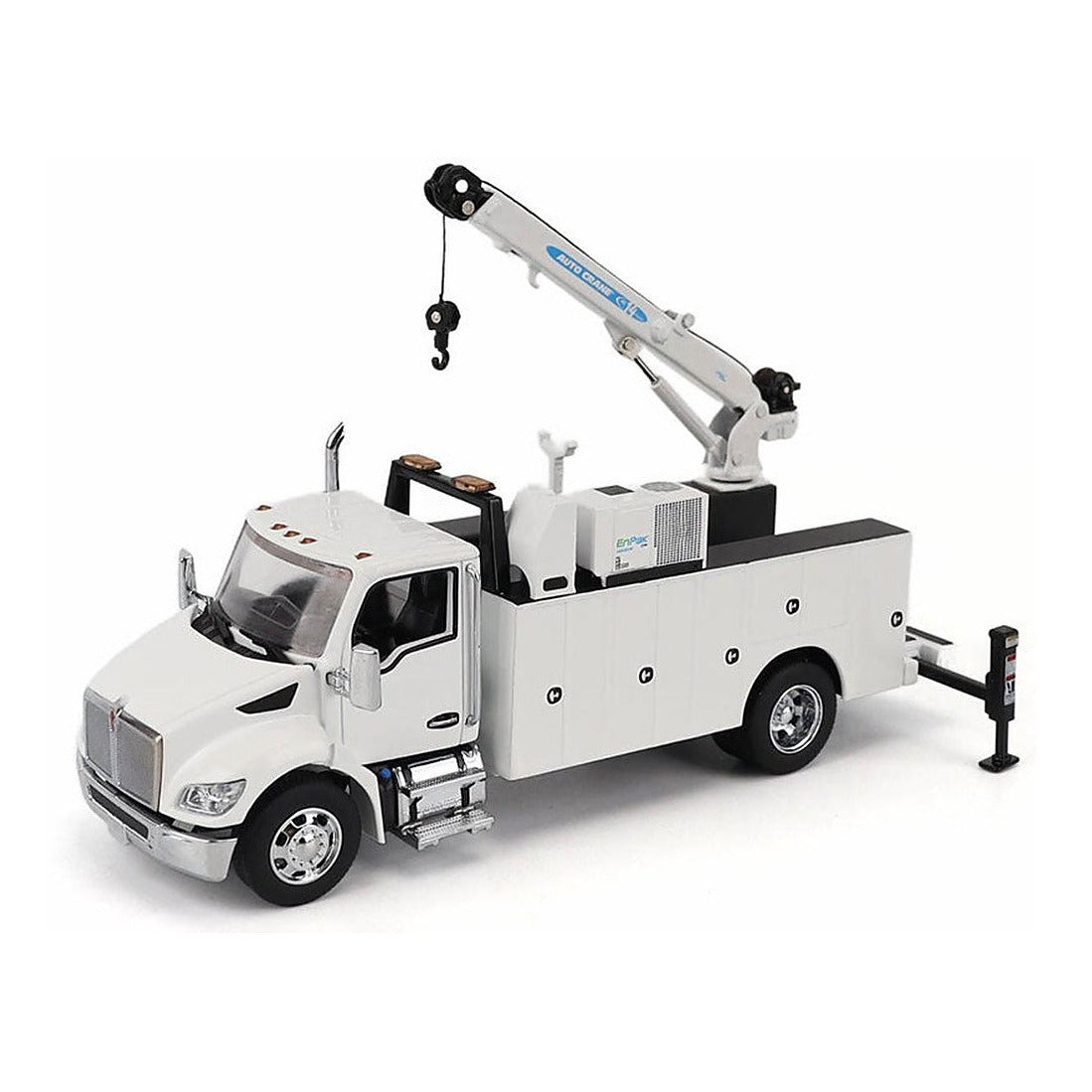 diecast masters 71212 1 50 kenworth t380 titan85 auto crane work truck