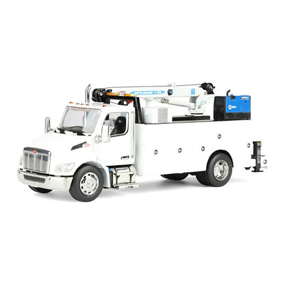 diecast masters 71223 1 50 peterbilt 536 titan85 auto crane work truck