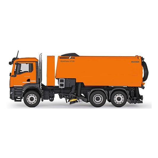 conrad 81257 01 1 50 scale bucher maxpowa v120 street sweeper truck