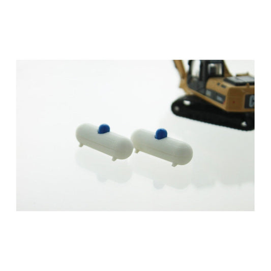 3d to scale 87 320 wt 1 87 propane tanks white miniature utility