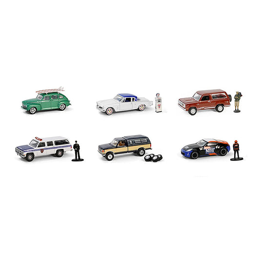 greenlight 97160 case 1 64 scale the hobby shop series 16