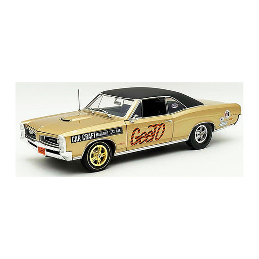 acme a1801228 1 18 1966 pontiac gto car craft test car model