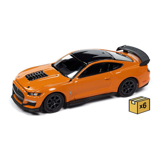 auto world awsp171 b case 1 64 scale 2021 ford mustang shelby gt500 carbon fiber