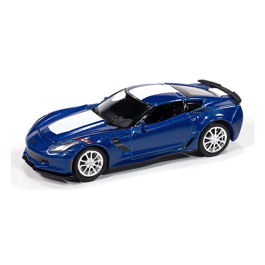auto world awsp176 b 1 64 2018 corvette grand sport diecast replica