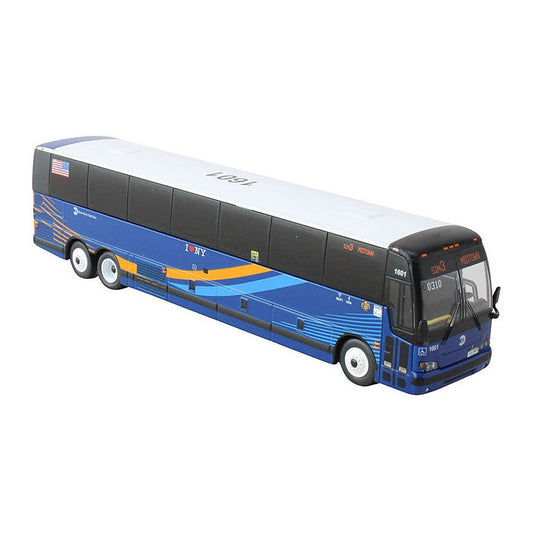 daron ny2075 1 87 scale mta express service prevost x3 45 commuter coach