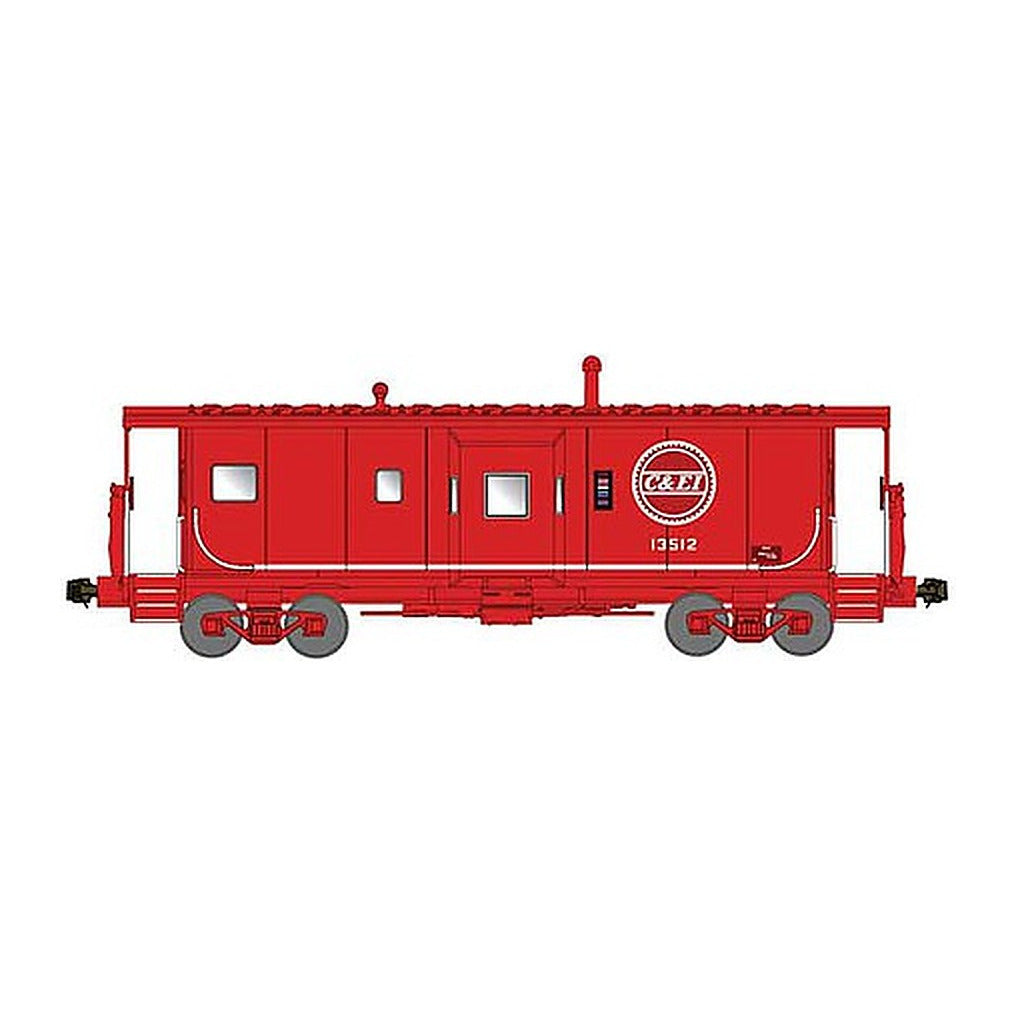 bluford shops 42140 n scale c el buzzsaw caboose 13512