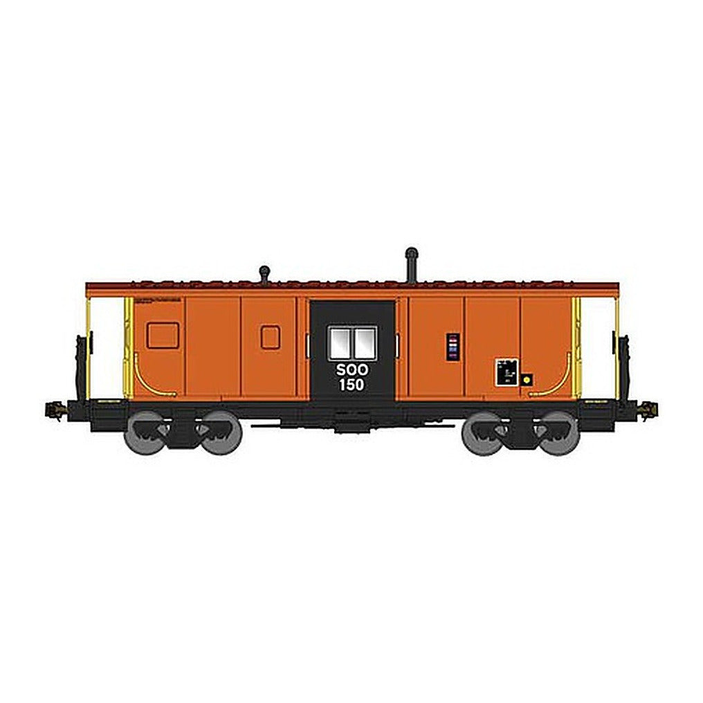bluford shops 44271 n scale soo bandit caboose 157