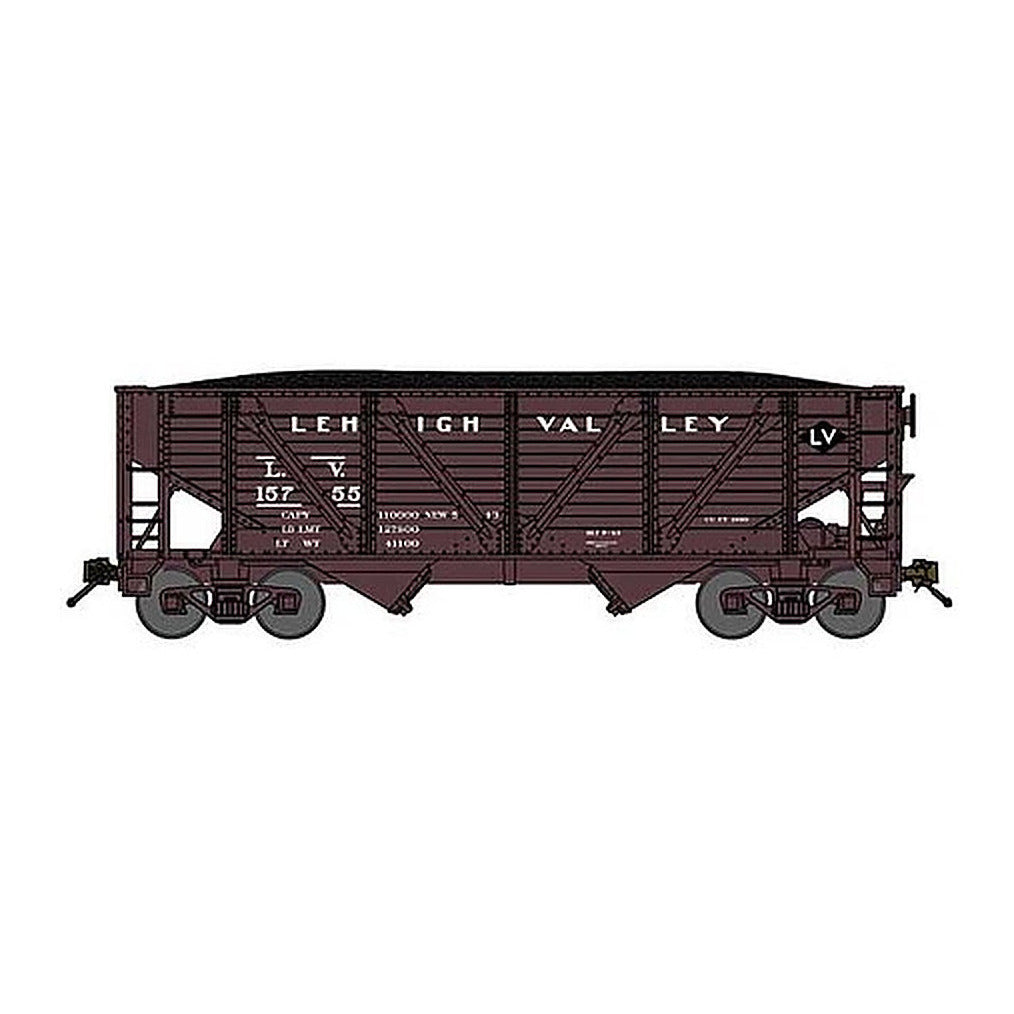 bluford shops 63155 n scale lv war emergency hopper 15802