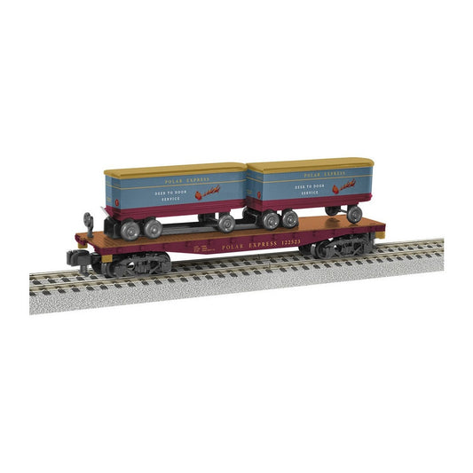 lionel 6 2319160 s gauge american flyer the polar express tofc flatcar
