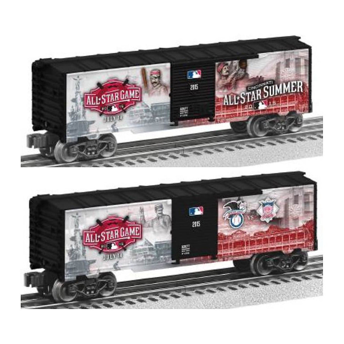 lionel 82977 o gauge 2015 major league baseball all star boxcar