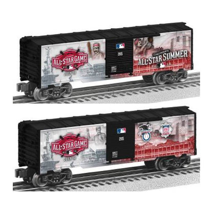 lionel 82977 o gauge 2015 major league baseball all star boxcar