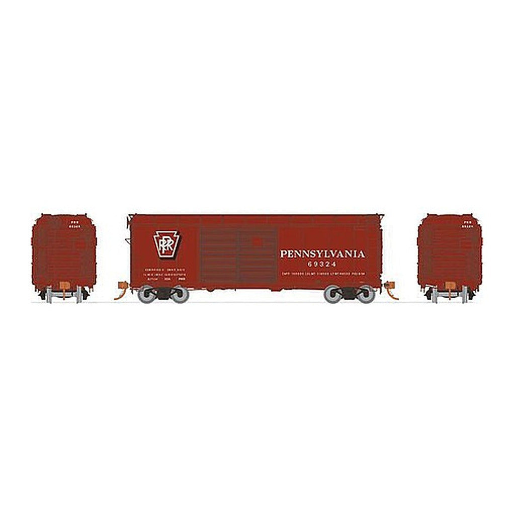 rapido trains 123009 ho scale prr x31a boxcar 6 pack