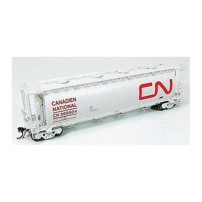 rapido trains 127024 ho scale cn nsc covered hopper 2 6 pack