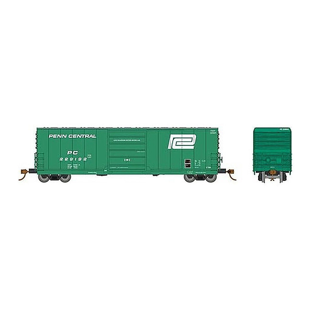 rapido trains 139001 ho scale penn cen x72a boxcar 6 pack