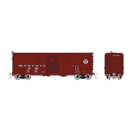 rapido trains 142011 ho scale prr sheathed boxcar 6 pack