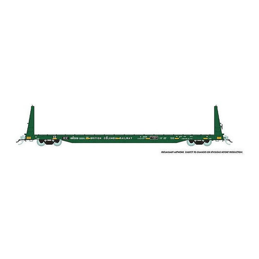 rapido trains 147010a ho scale ice flatcar bcr