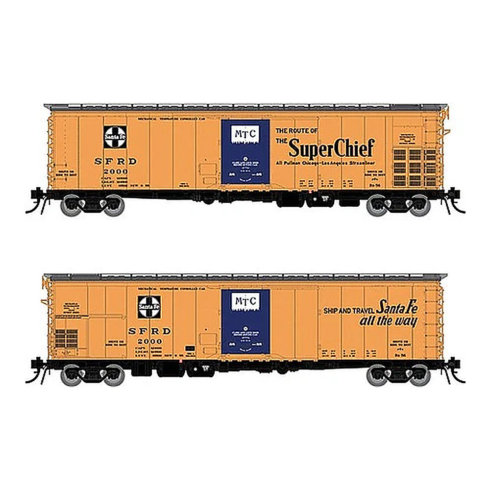 rapido trains 156001 ho scale sf rr 56 reef scs 4 pack