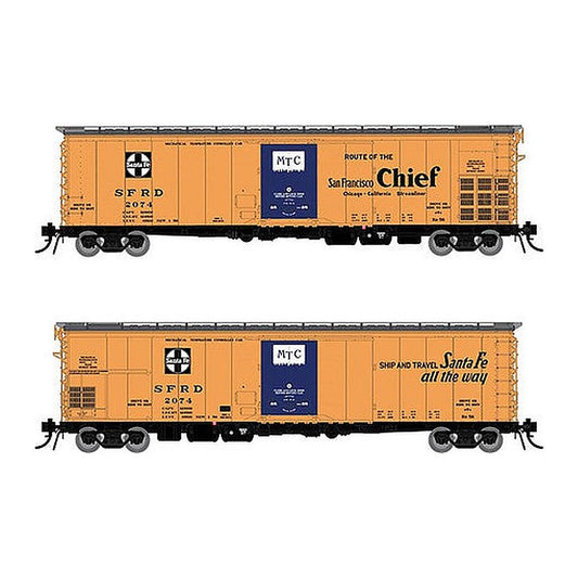 rapido trains 156002 ho scale sf rr 56 reef sfcs 4 pack