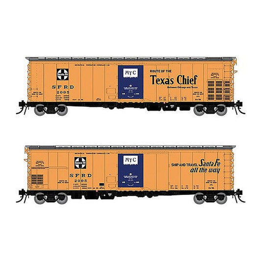 rapido trains 156003 ho scale sf rr 56 reef tcs 4 pack