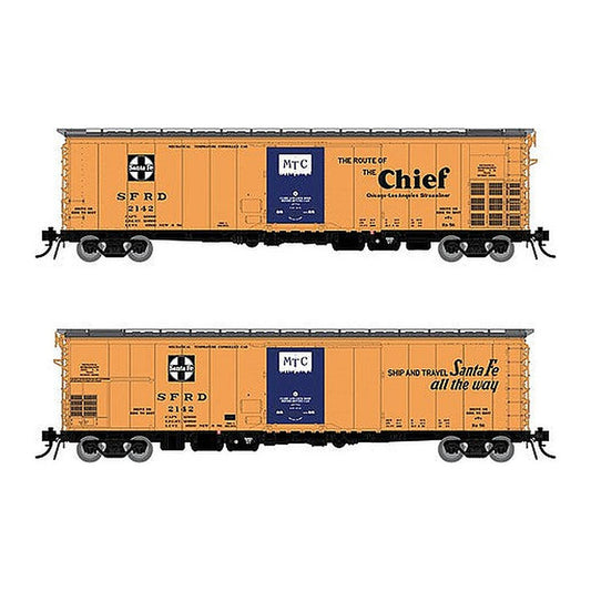 rapido trains 156004 ho scale sf rr 56 reef cs 4 pack