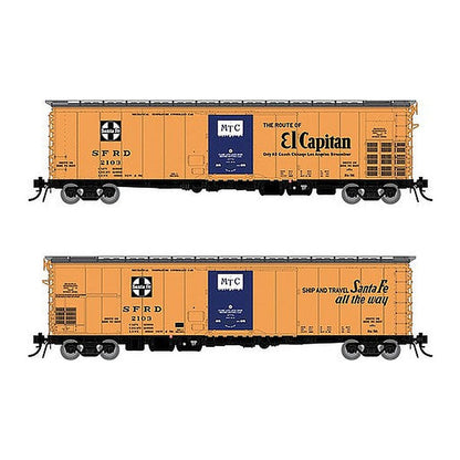 rapido trains 156005 ho scale sf rr 56 reef el c 4 pack
