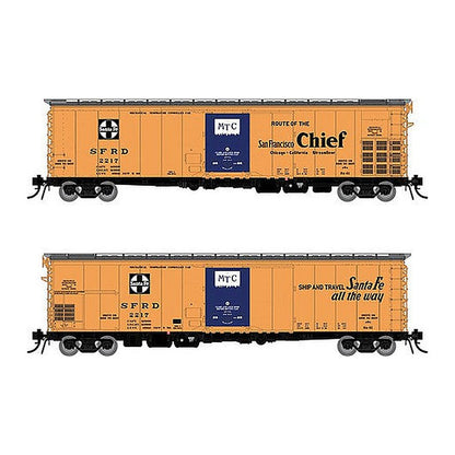 rapido trains 156009 ho scale sf rr 61 reef sfcs 4 pack