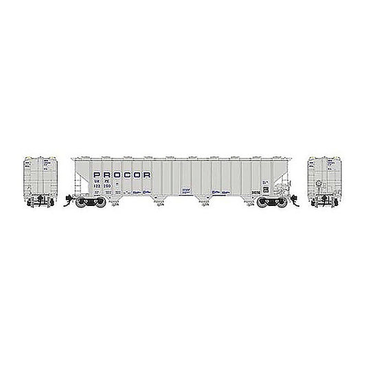 rapido trains 157001 ho scale unpx procor hopper 6 pack