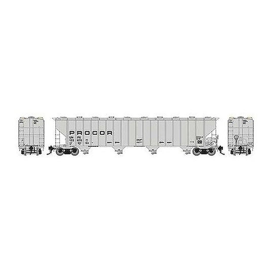 rapido trains 157005 ho scale unpx procor hopper 6 pack
