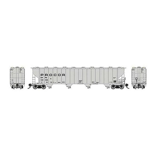 rapido trains 157006 ho scale unpx procor hopper 6 pack