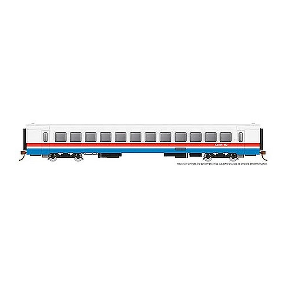 rapido trains 25102 ho scale amtrak rtl turbo 184