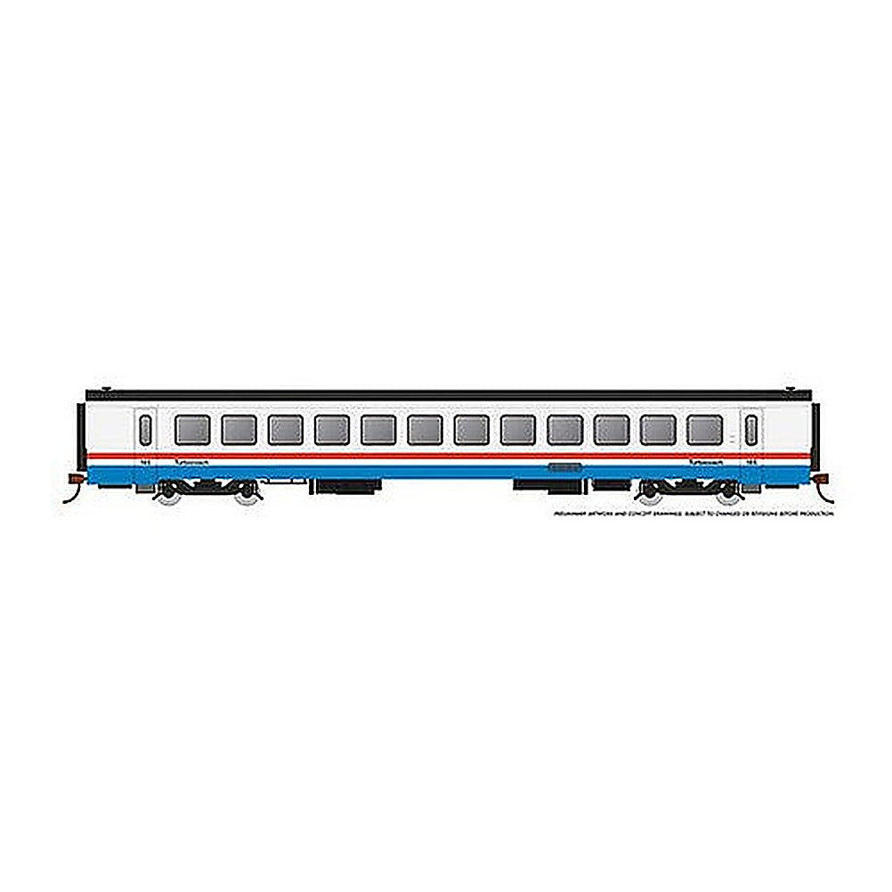 rapido trains 25105 ho scale amtrak rtl turbo 187