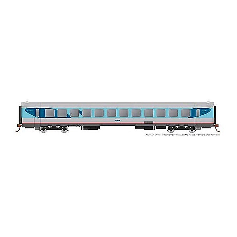 rapido trains 25107 ho scale amtrak rtl turbo no