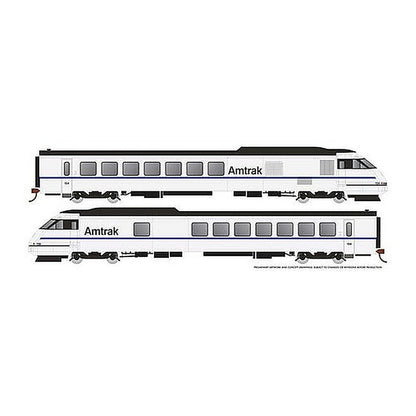rapido trains 25506 ho scale x2000 demo rtl turbo s