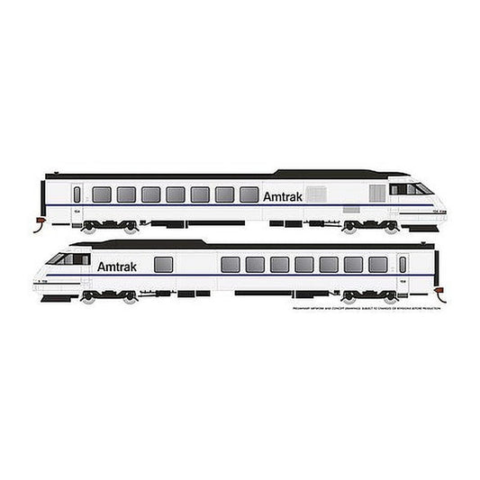 rapido trains 25506 ho scale x2000 demo rtl turbo s