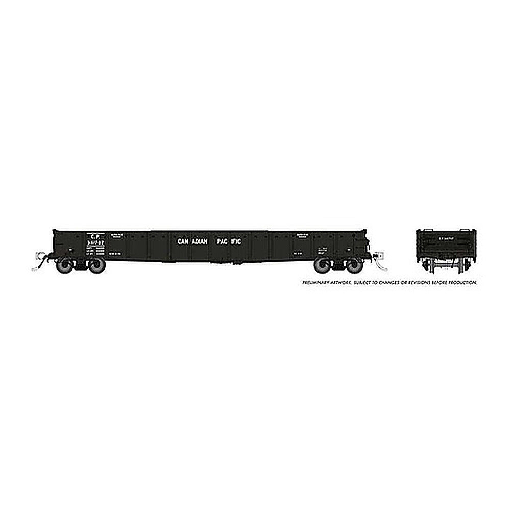 rapido trains 50051 ho scale cp 526 gondola 6 pack