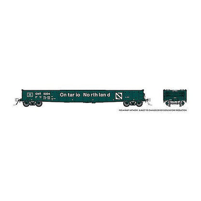 rapido trains 50053 ho scale onr 526 gondola 6 pack