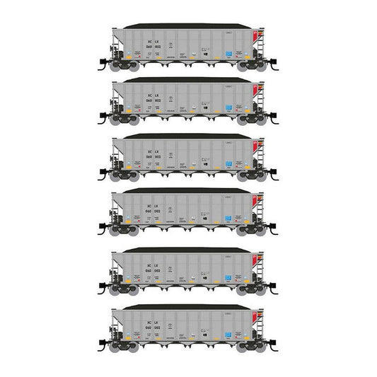 rapido trains 538039 n scale xclx autoflood 6 pk 2