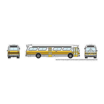 rapido trains 573001 n scale boston new look bus