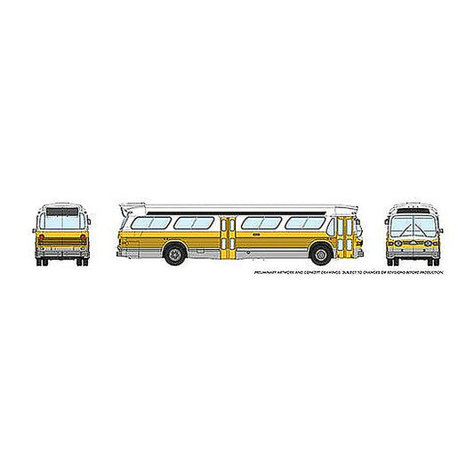 rapido trains 573001 n scale boston new look bus