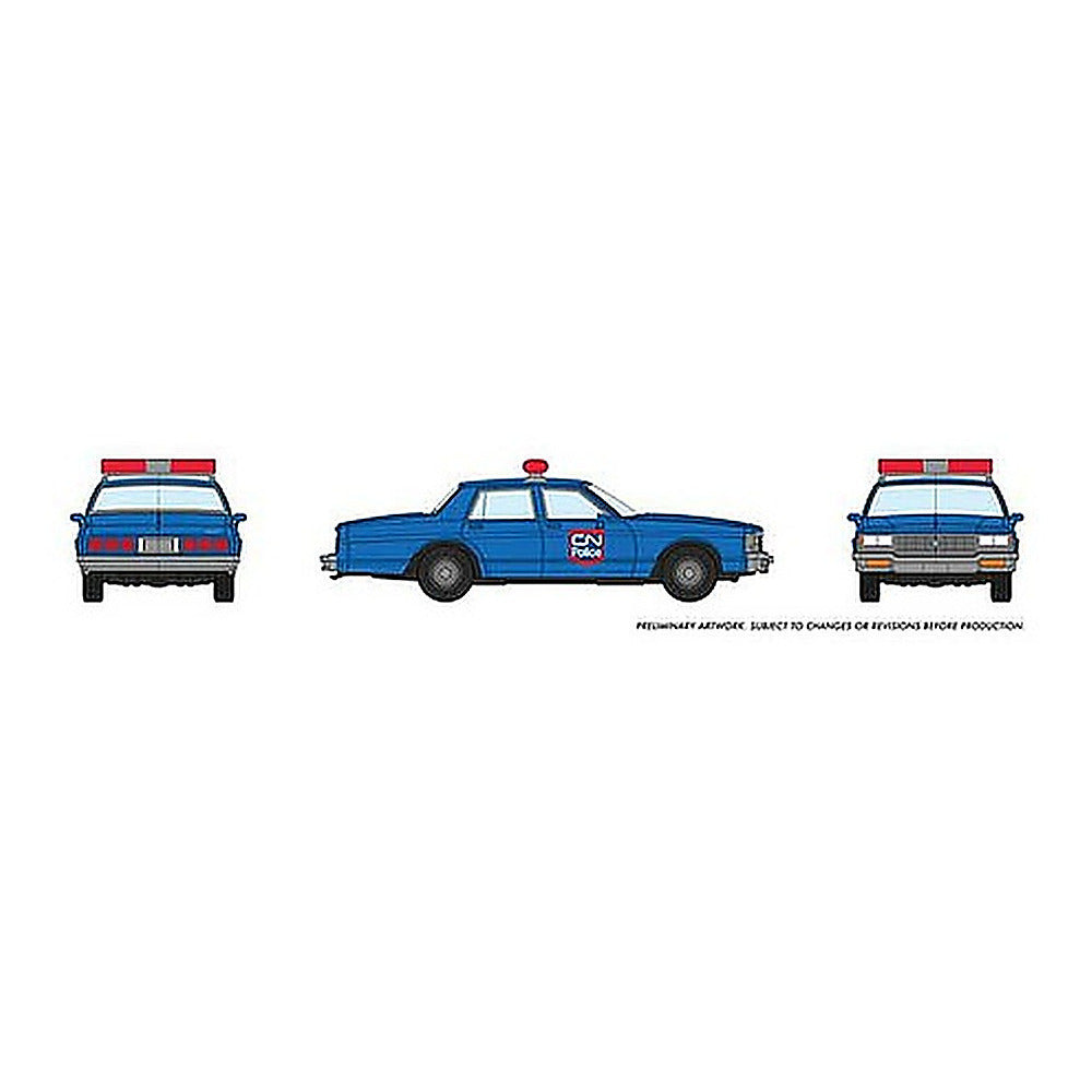 rapido trains 800013 ho scale chev impala cn police
