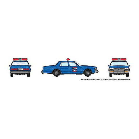 rapido trains 800013 ho scale chev impala cn police