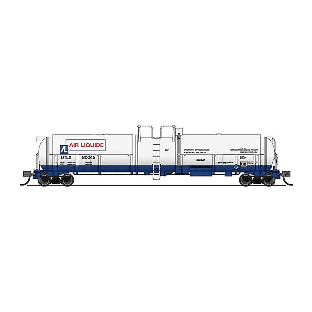 broadway limited 3822 n cryogenic tank car air liquide 2pk